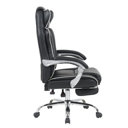 SILLA EJECUTIVA C/POSAPIE NG.