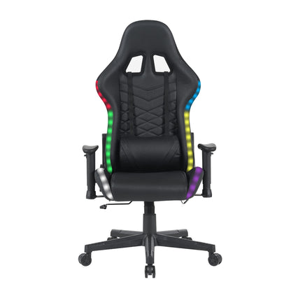 SILLA GAMER C/LUZ LED RGB NG.