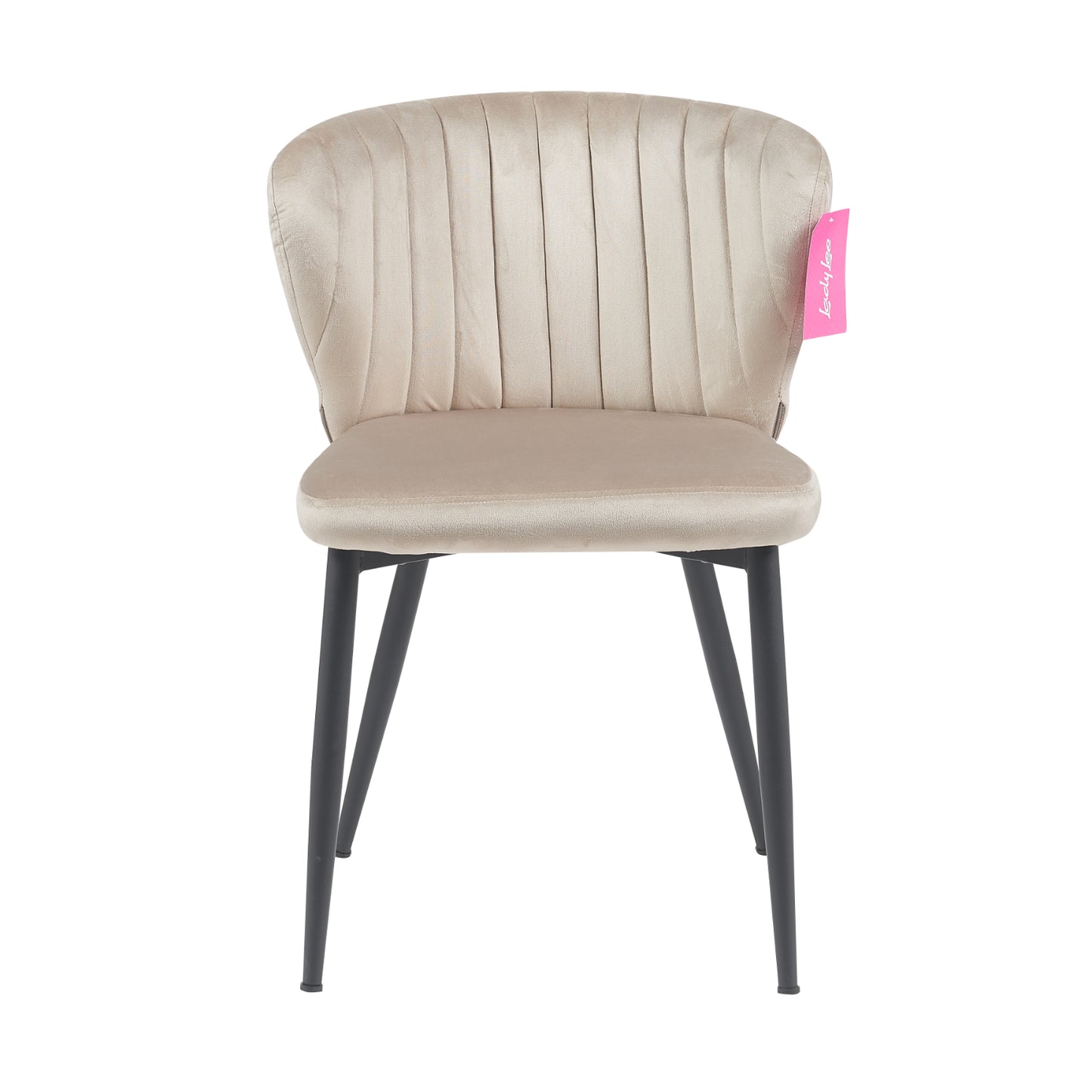 SILLA DECORATIVA BEIGE.