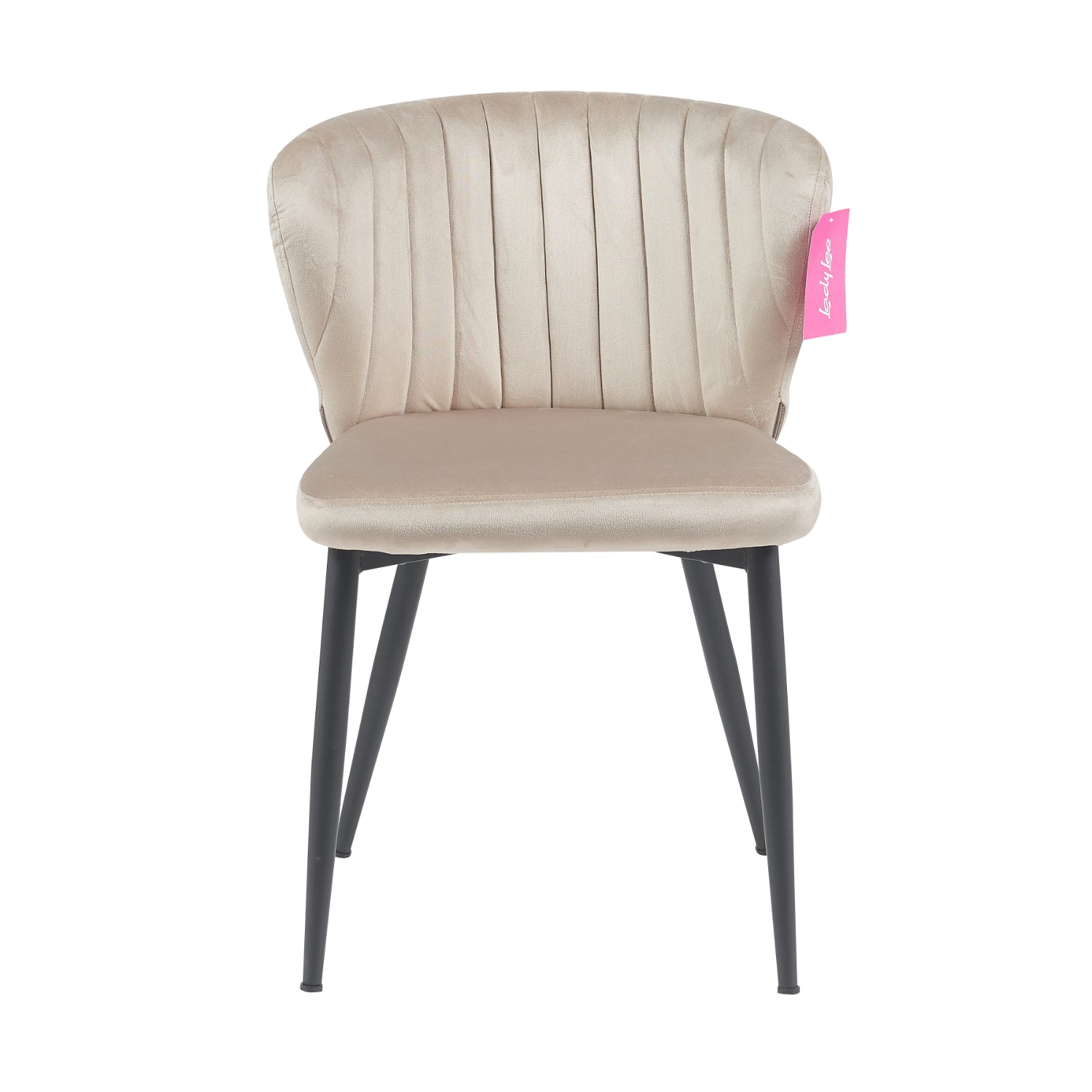 SILLA DECORATIVA BEIGE.
