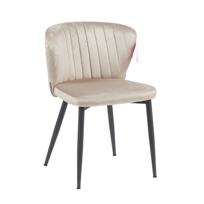 SILLA DECORATIVA BEIGE.