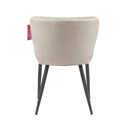 SILLA DECORATIVA BEIGE.
