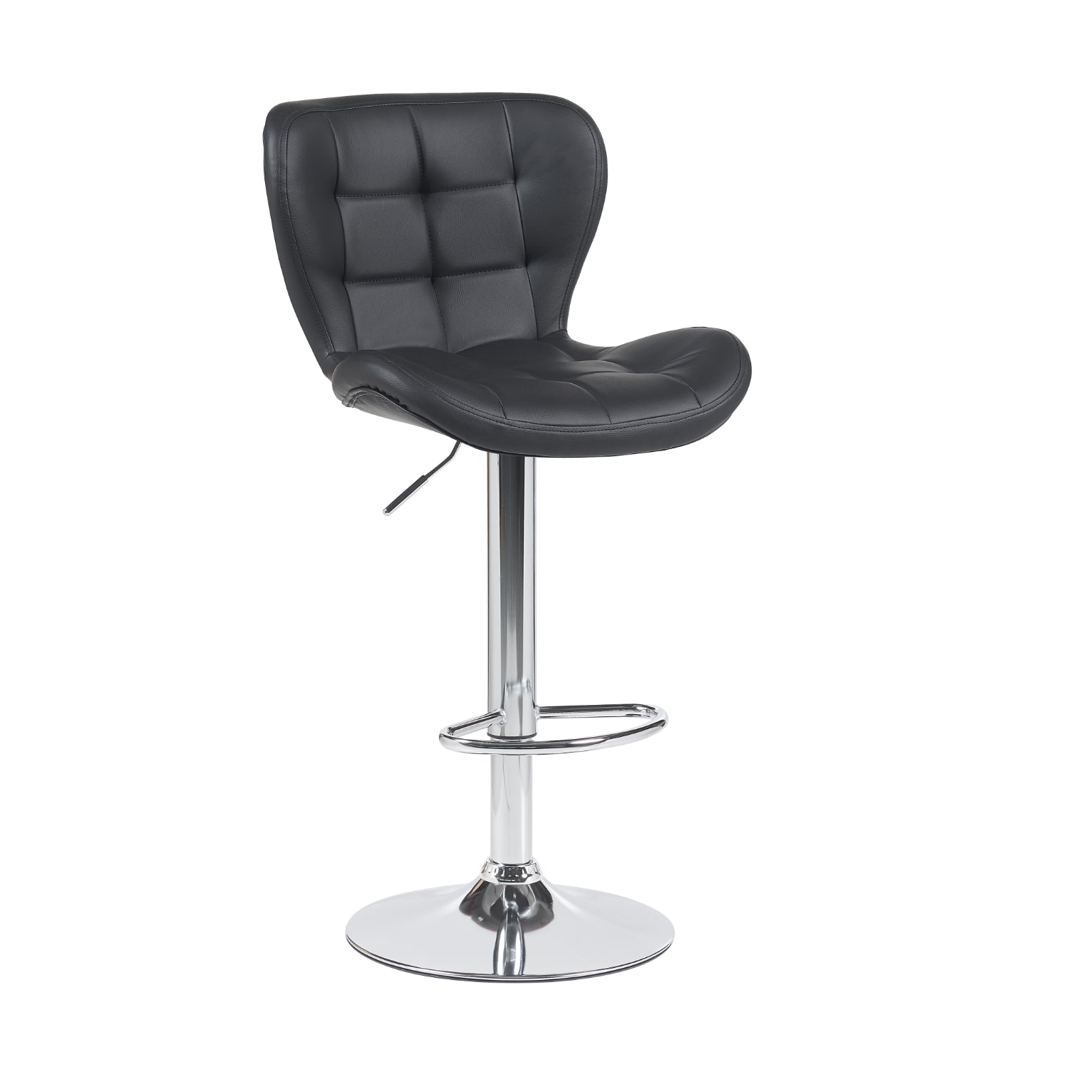 SILLA PARA BAR NEGRA.