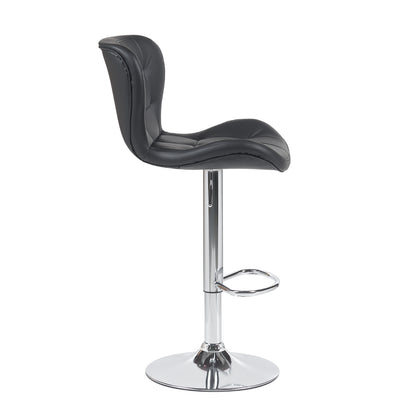 BLACK BAR CHAIR.