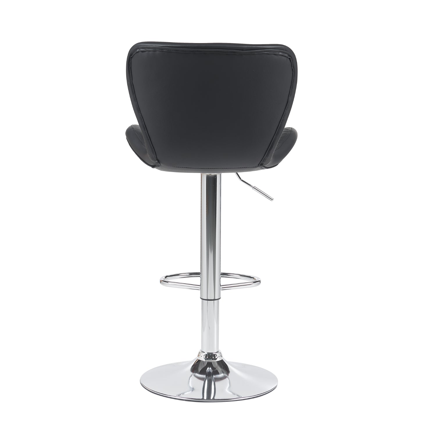 SILLA PARA BAR NEGRA.