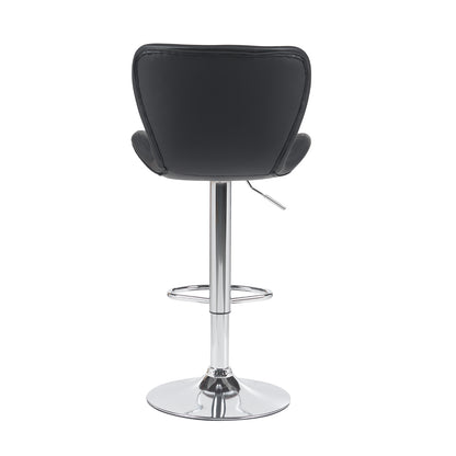 BLACK BAR CHAIR.