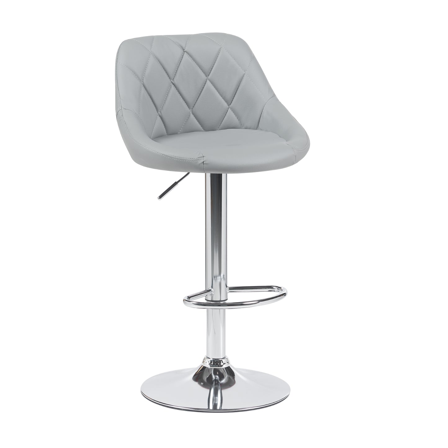 SILLA PARA BAR GRIS.