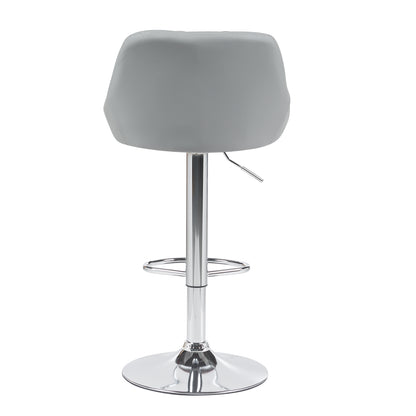 SILLA PARA BAR GRIS.