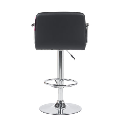 SILLA P/BAR C/BRAZOS NEGRA.