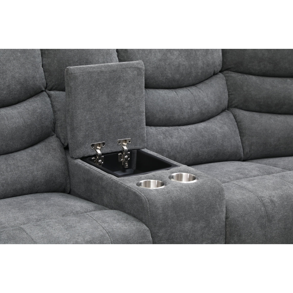 SECCIONAL RECLINABLE C/CONSOLA GR.