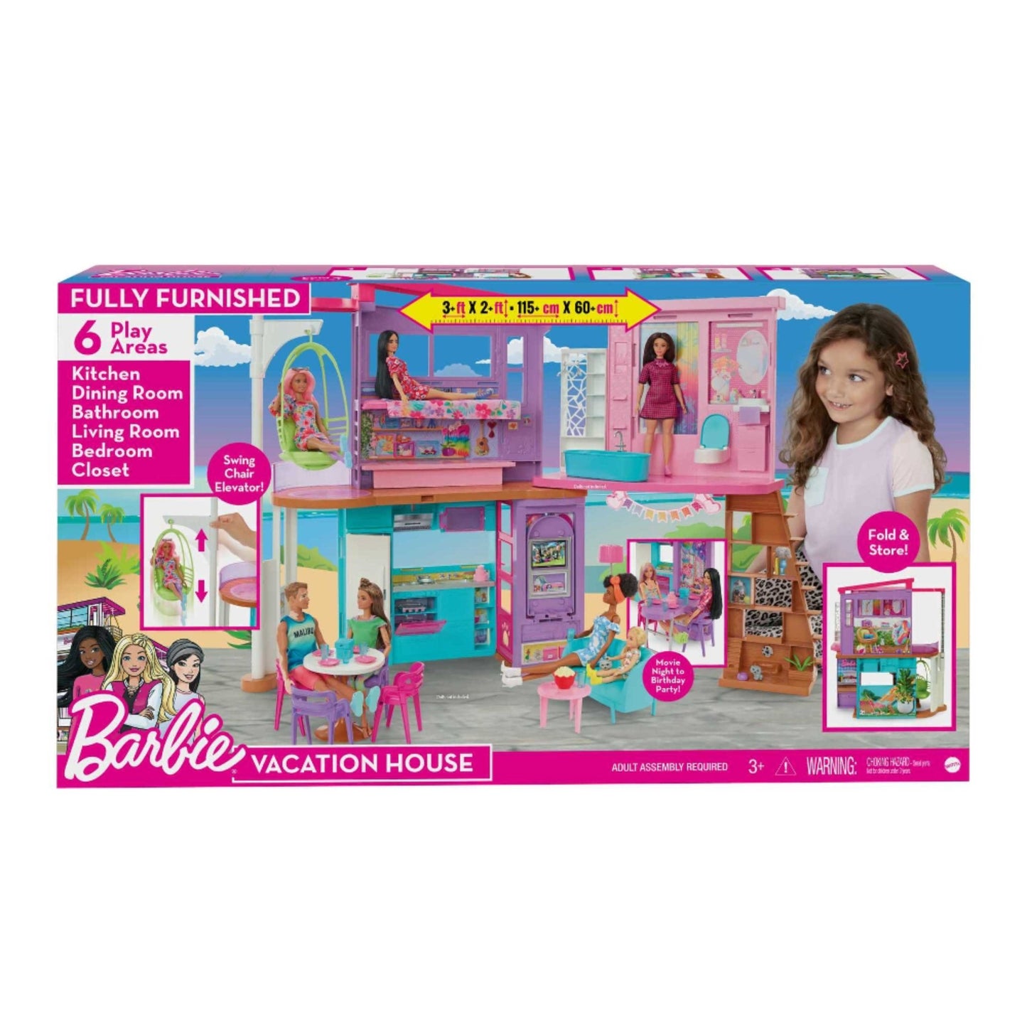 MUNECA BARBIE MLBU CASA