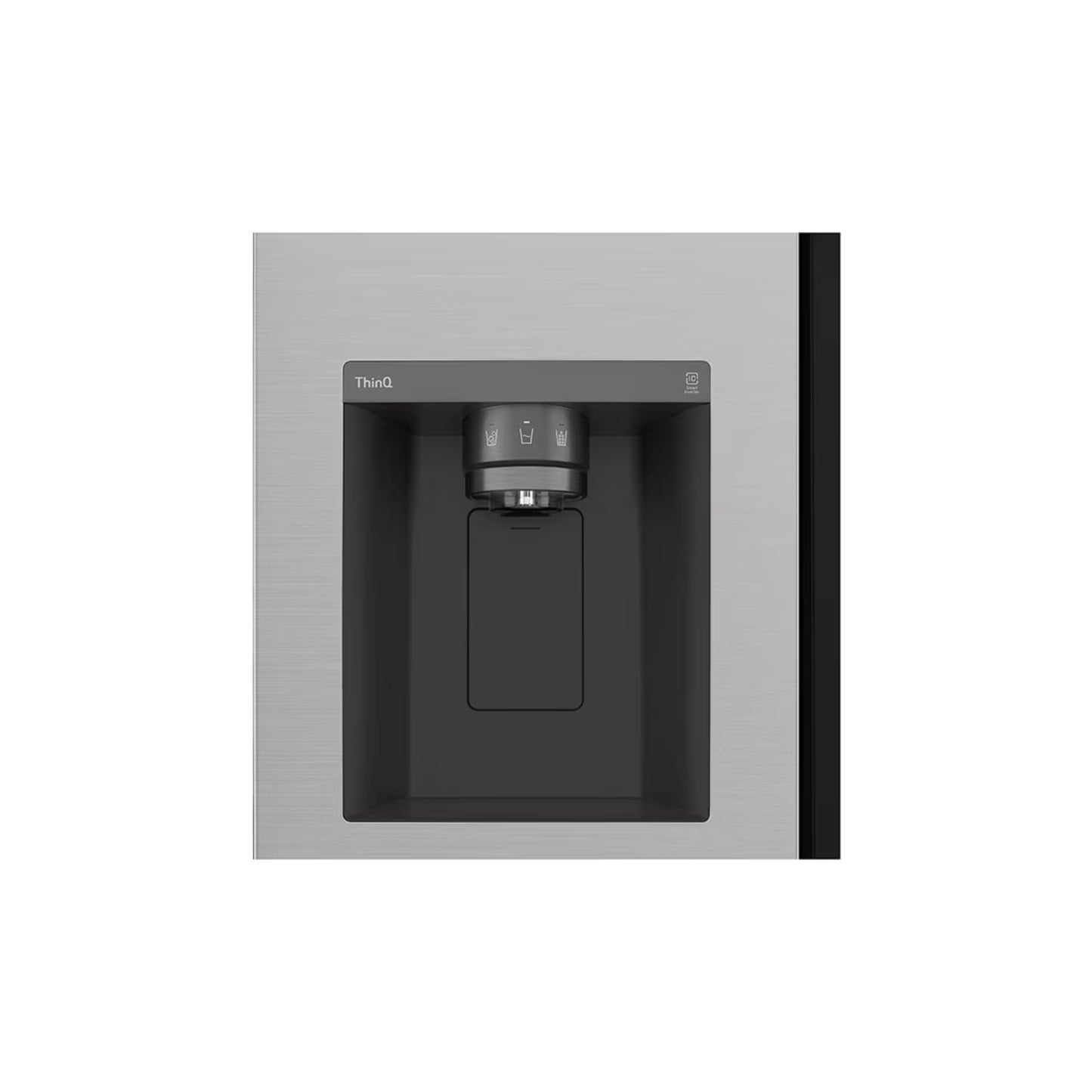 Refrigeradora Side By Side 22.4pᶟ (Net) / 24pᶟ (Gross) ThinQ™ InstaView™ Smart Inverter Silver