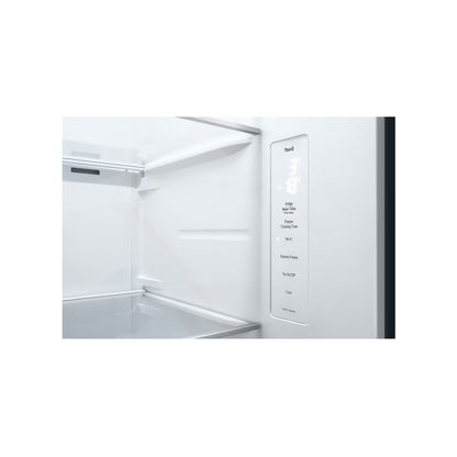 Refrigeradora Side By Side 22.4pᶟ (Net) / 24pᶟ (Gross) ThinQ™ InstaView™ Smart Inverter Silver