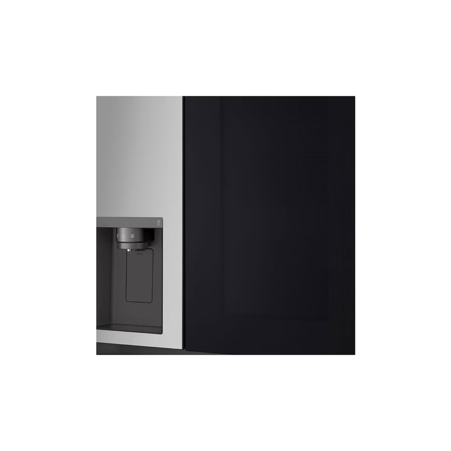 Refrigeradora Side By Side 22.4pᶟ (Net) / 24pᶟ (Gross) ThinQ™ InstaView™ Smart Inverter Silver