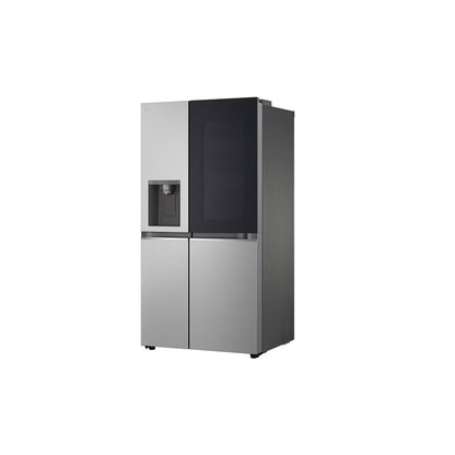 Refrigeradora Side By Side 22.4pᶟ (Net) / 24pᶟ (Gross) ThinQ™ InstaView™ Smart Inverter Silver