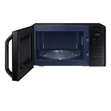 Microondas Samsung 0.8' Digital 800W Negro | Quick Defrost + Interior Cerámico | Modelo MS23K3513AK/AP