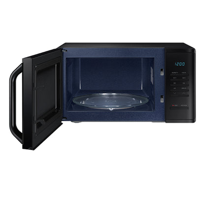 Microondas Samsung 0.8' Digital 800W Negro | Quick Defrost + Interior Cerámico | Modelo MS23K3513AK/AP