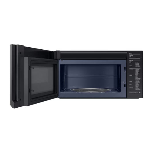 Samsung 2.1" OTR Digital Microwave 1000W Stainless Steel | Wi-Fi + Sensor Cook + Fan 400 CFM | ME21DG6300SRAA