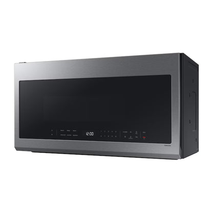Microondas Samsung 2.1' OTR Digital 1000W Acero Inoxidable | Wi-Fi + Sensor Cook + Ventilación 400 CFM | ME21DG6300SRAA