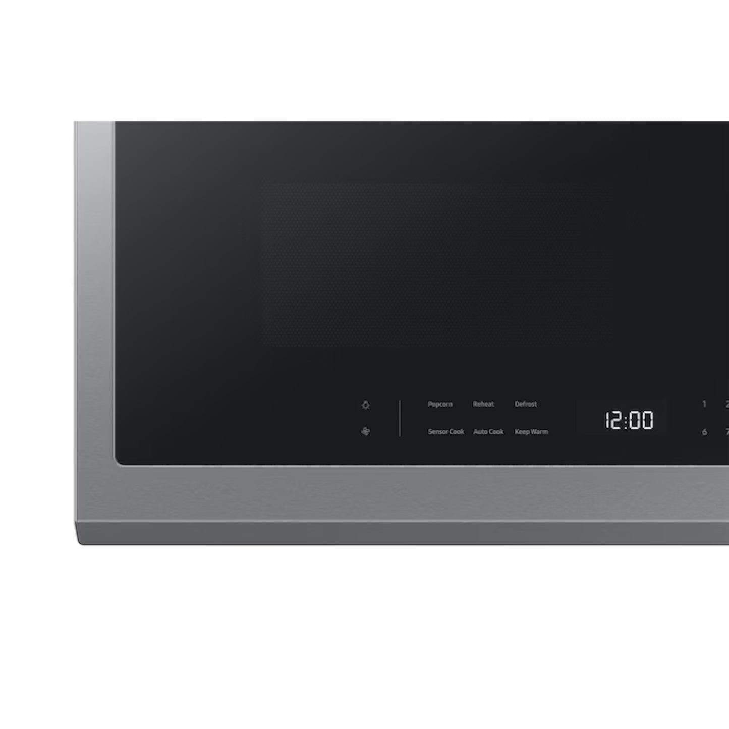 Microondas Samsung 2.1' OTR Digital 1000W Acero Inoxidable | Wi-Fi + Sensor Cook + Ventilación 400 CFM | ME21DG6300SRAA