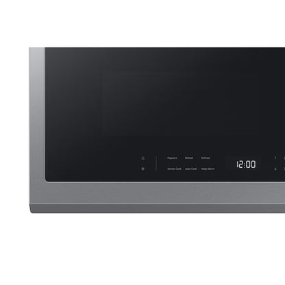 Microondas Samsung 2.1' OTR Digital 1000W Acero Inoxidable | Wi-Fi + Sensor Cook + Ventilación 400 CFM | ME21DG6300SRAA