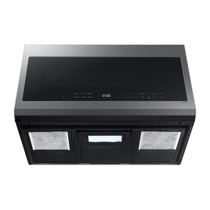 Microondas Samsung 2.1' OTR Digital 1000W Acero Inoxidable | Wi-Fi + Sensor Cook + Ventilación 400 CFM | ME21DG6300SRAA