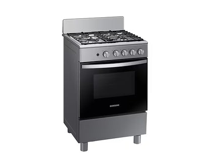 24" GAS STOVE 4 BURNERS STEEL