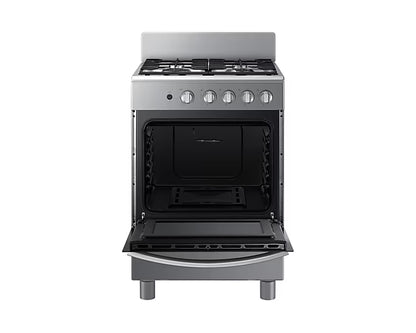 24" GAS STOVE 4 BURNERS STEEL