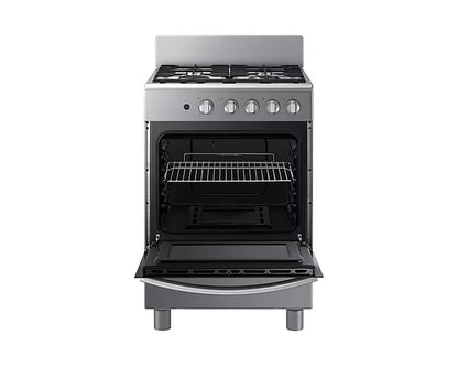 24" GAS STOVE 4 BURNERS STEEL
