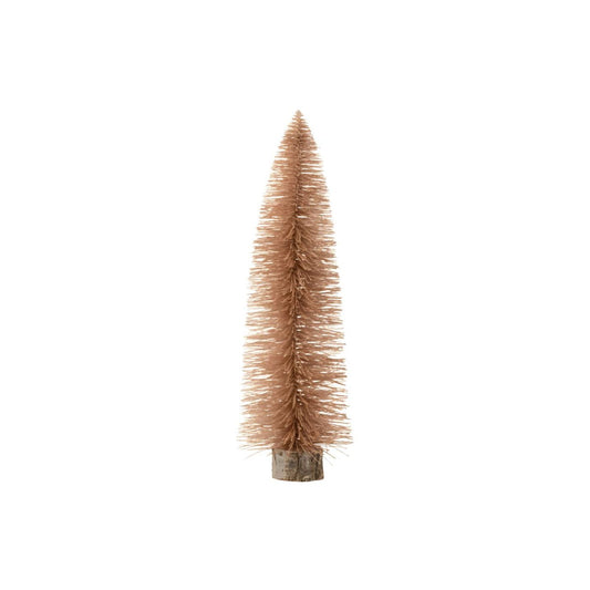 NAV. ADORNO ARBOL 35CM CHAMPAGNE