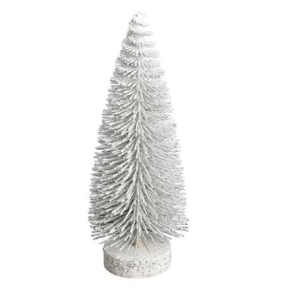 NAV. ADORNO ARBOL 20CM BLANCO