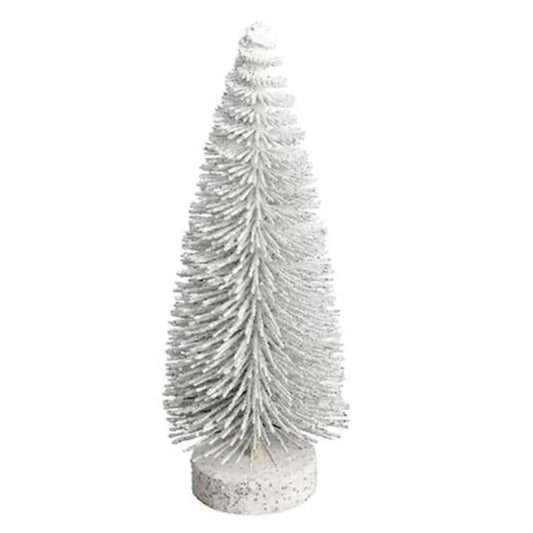 NAV. ADORNO ARBOL 20CM BLANCO