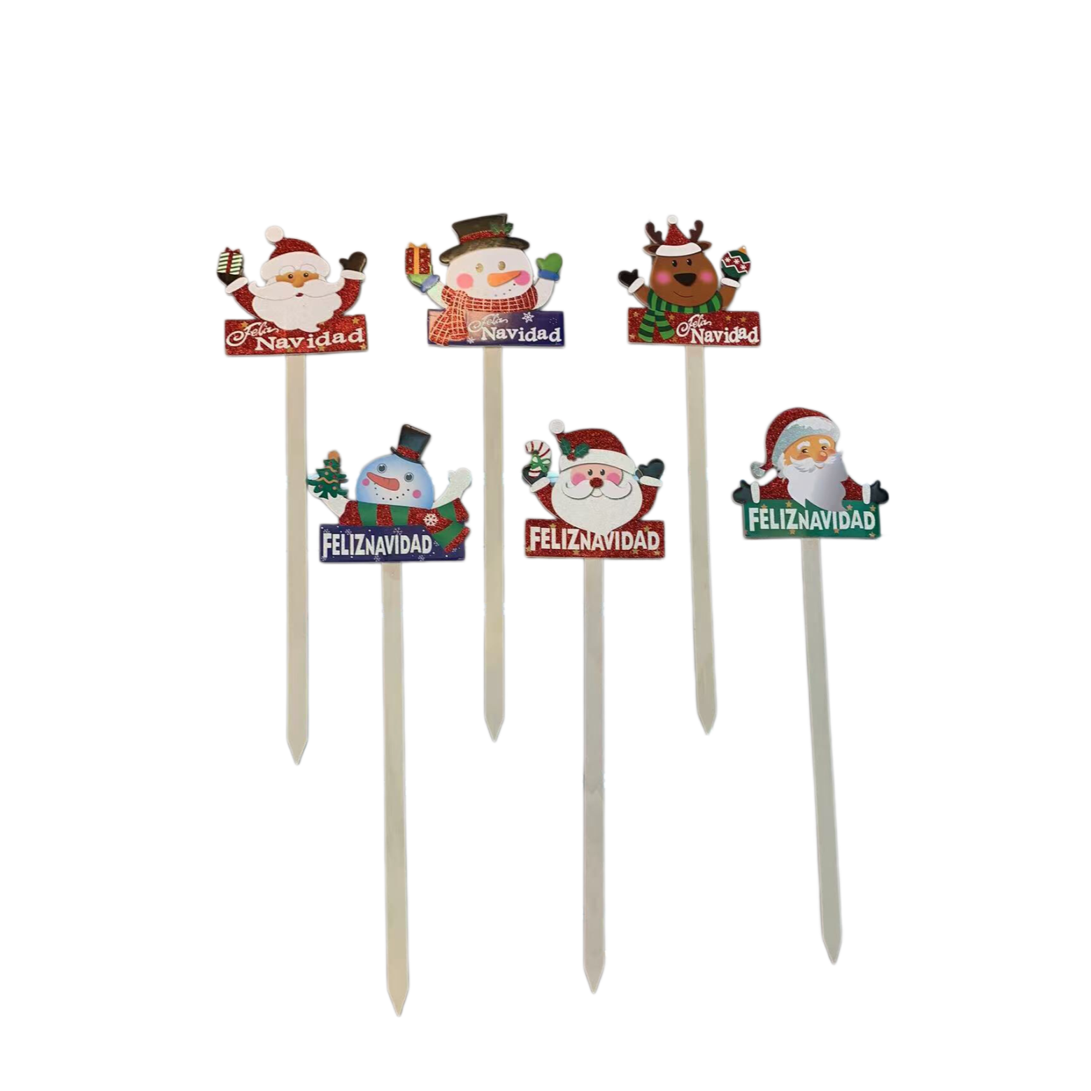 NAV. STAKES ASSORTED DESIGN 66X18CM