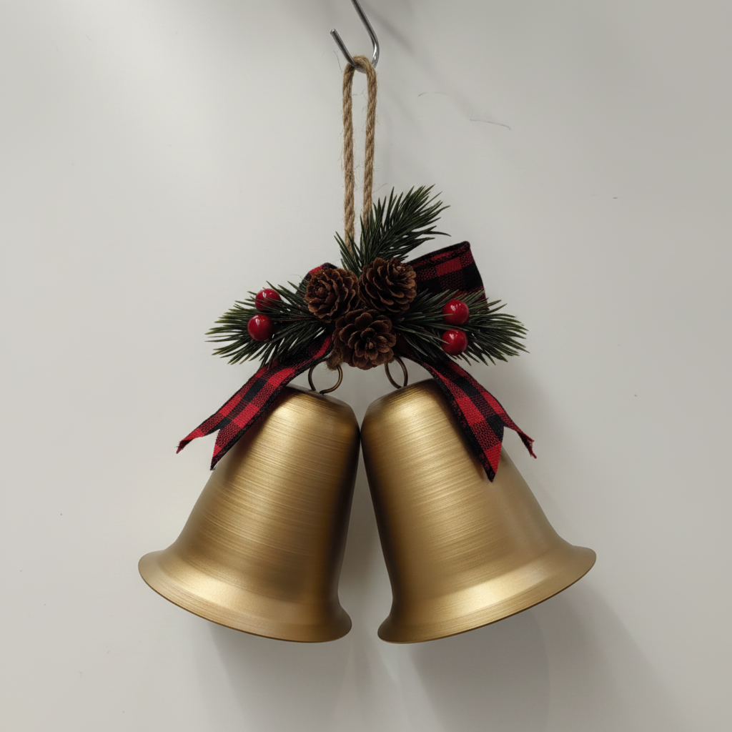 NAV. CAMPANAS METAL ORO 24CM