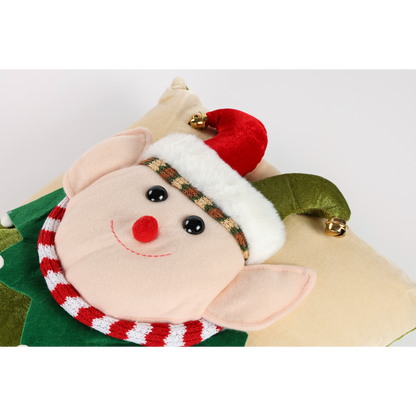 NAV. COJIN ELFO VERDE 3D 40CM