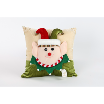 NAV. COJIN ELFO VERDE 3D 40CM