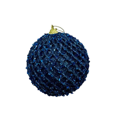NAV. PELOTA SET2 10CM AZUL T/TRENZADO