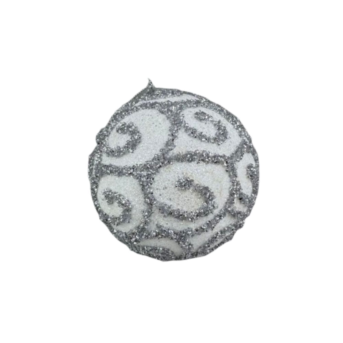 NAV. PELOTA SET2 10CM BLANCO REMO./PLATA