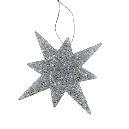 NAV. COLGANTE 12CM ESTRELLA BRILLO