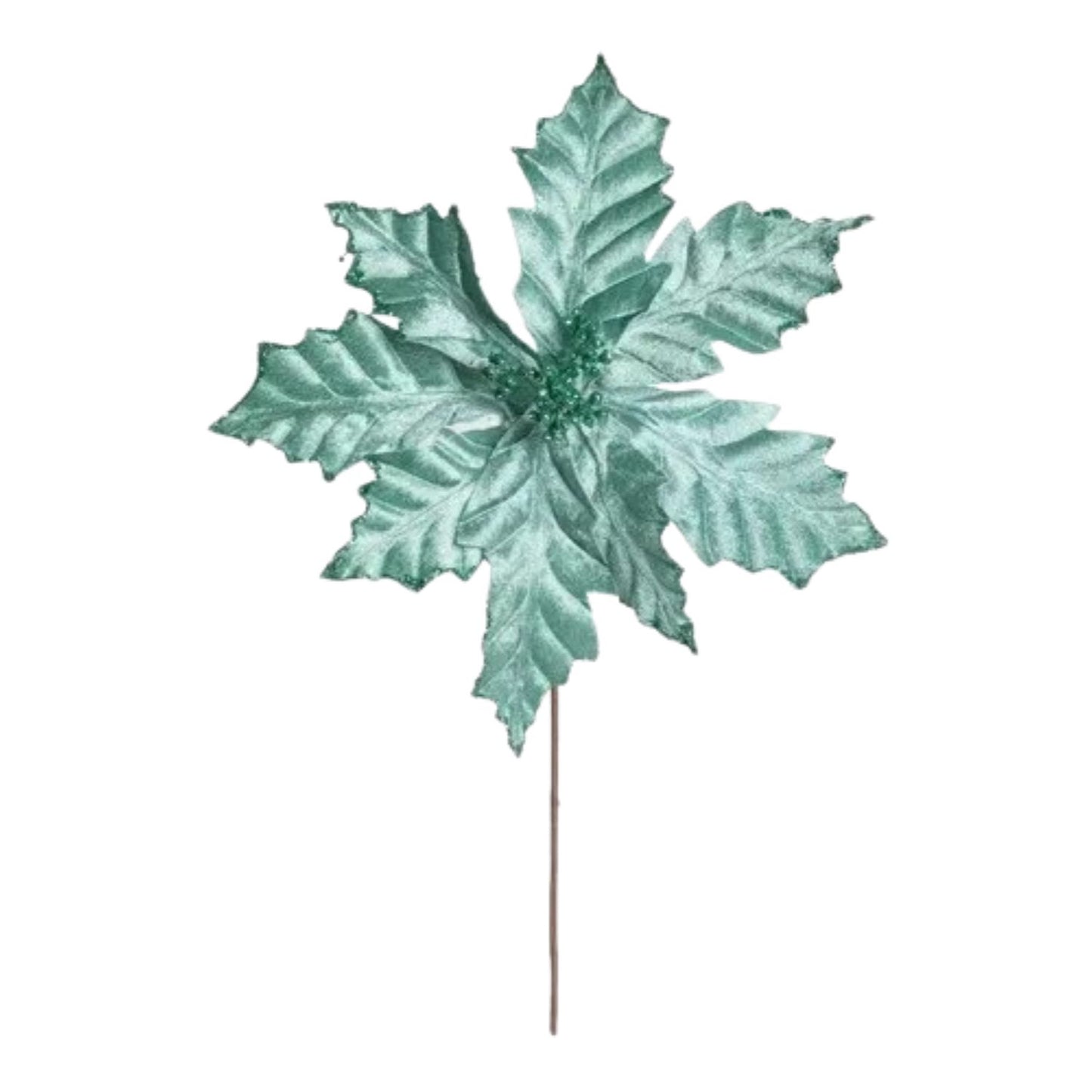 NAV. FLOR 34CM VERDE AQUA T/ANEMONA