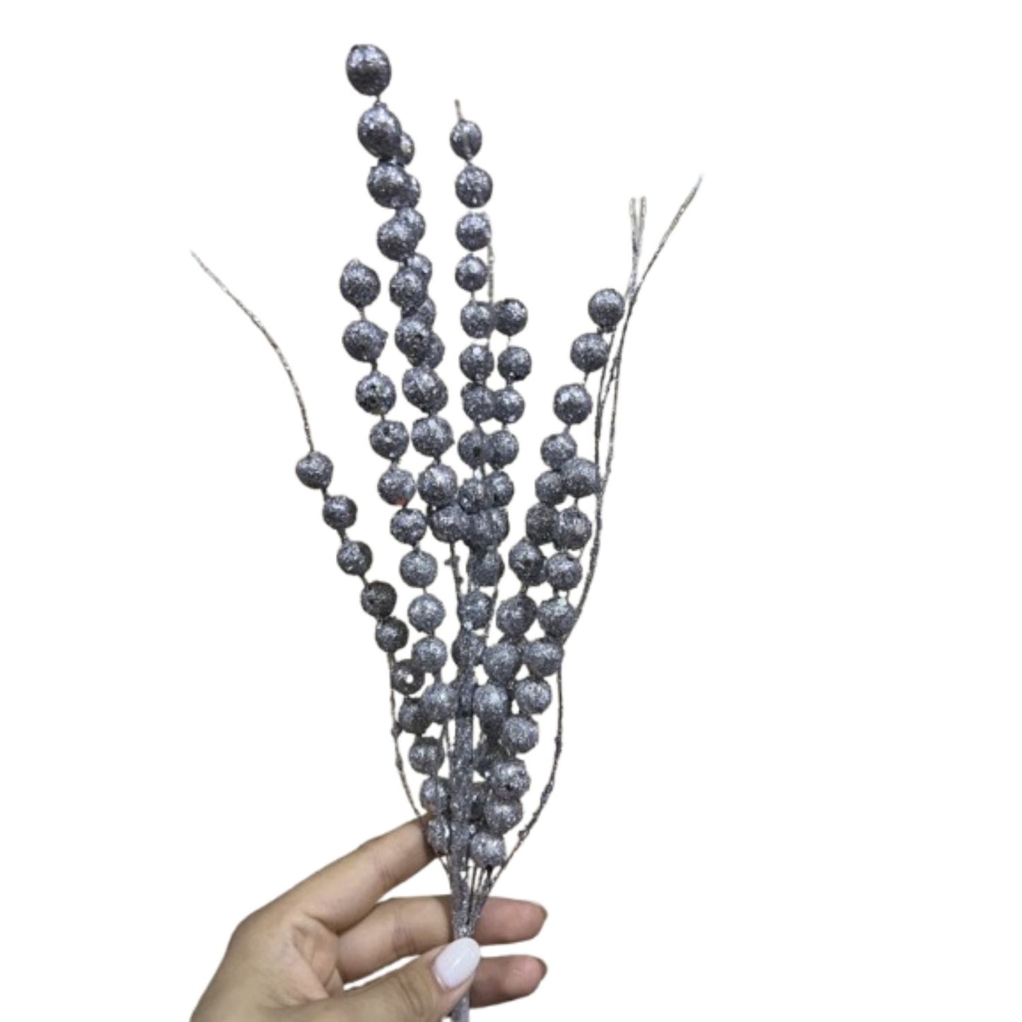 NAV. BRANCH 75CM BLUE WITH BALLS