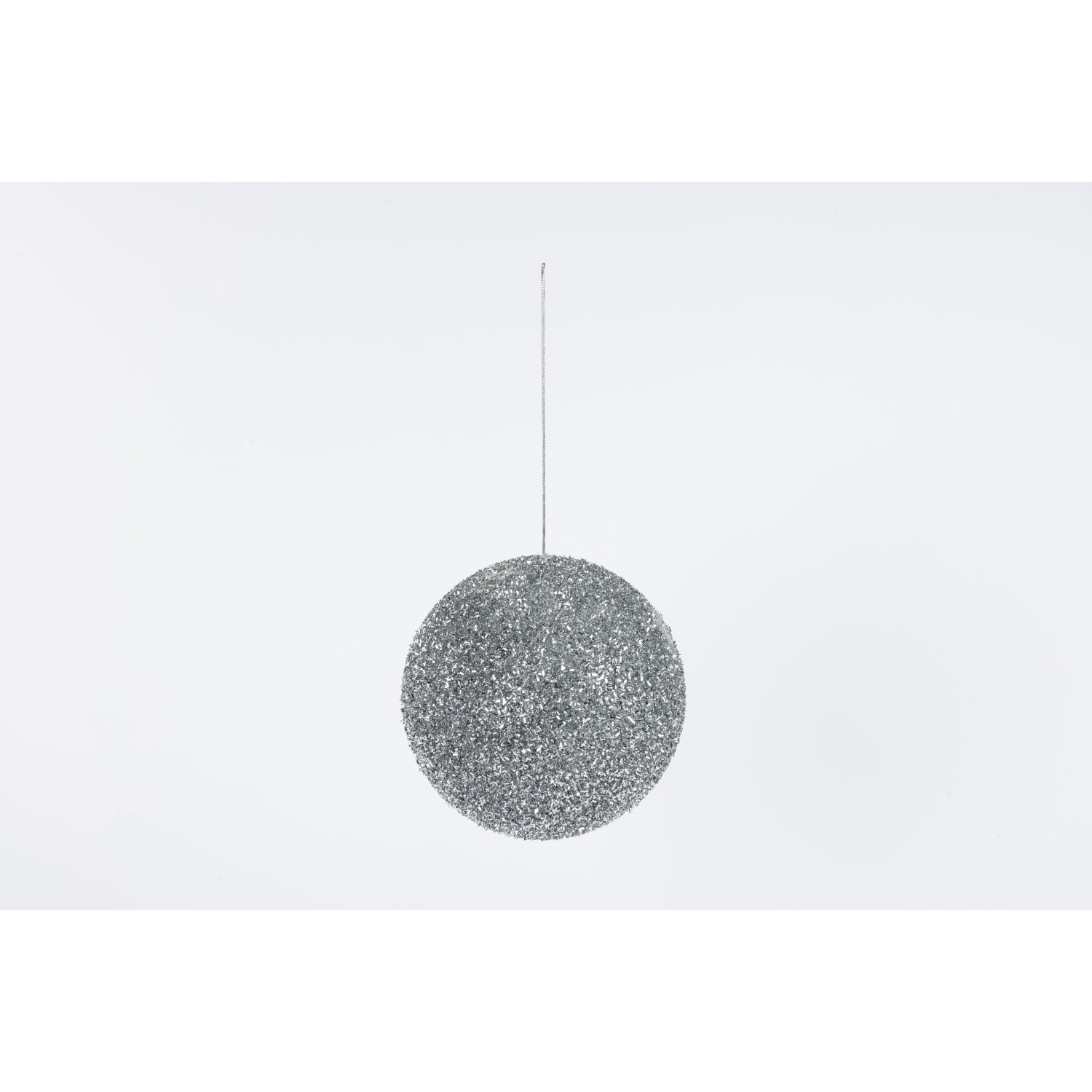 NAV. PELOTA PLATA 20CM JUMBO BRILLO