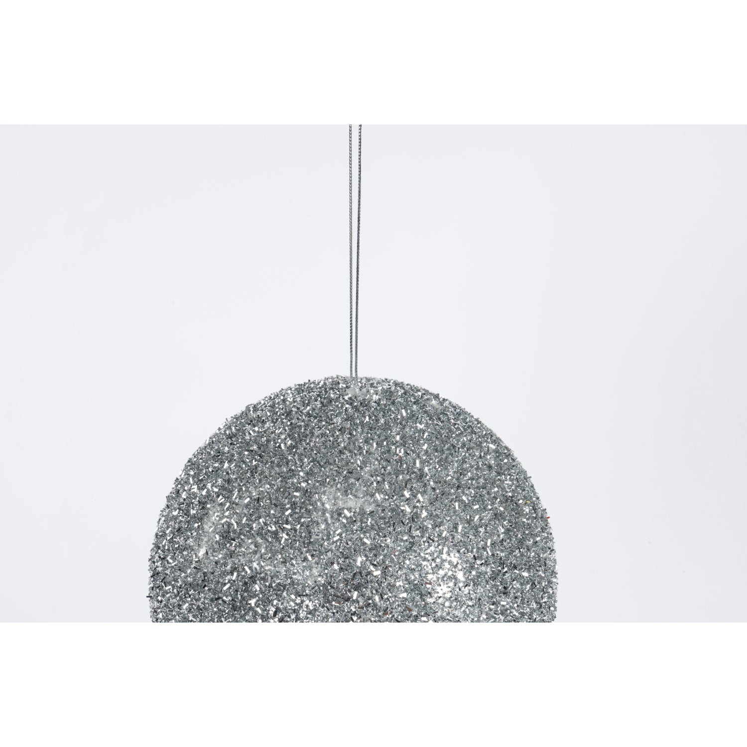 NAV. PELOTA PLATA 20CM JUMBO BRILLO