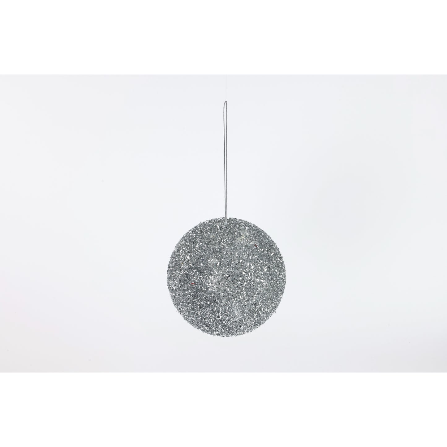 NAV. PELOTA PLATA 20CM JUMBO BRILLO