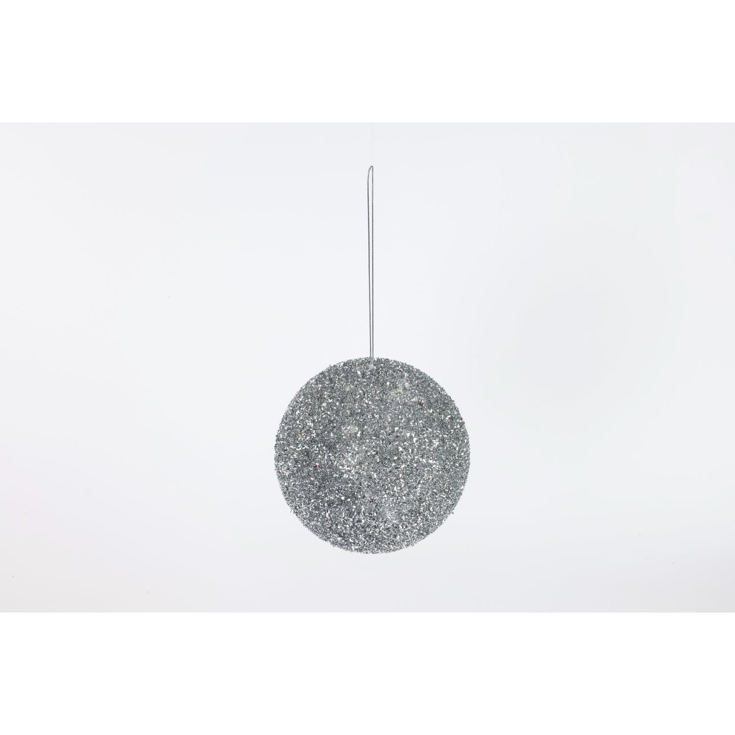 NAV. PELOTA PLATA 20CM JUMBO BRILLO