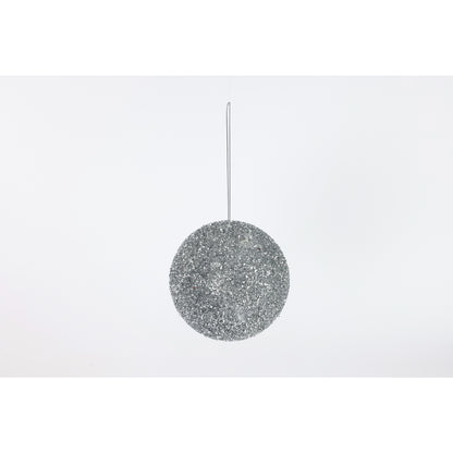 NAV. PELOTA PLATA 20CM JUMBO BRILLO