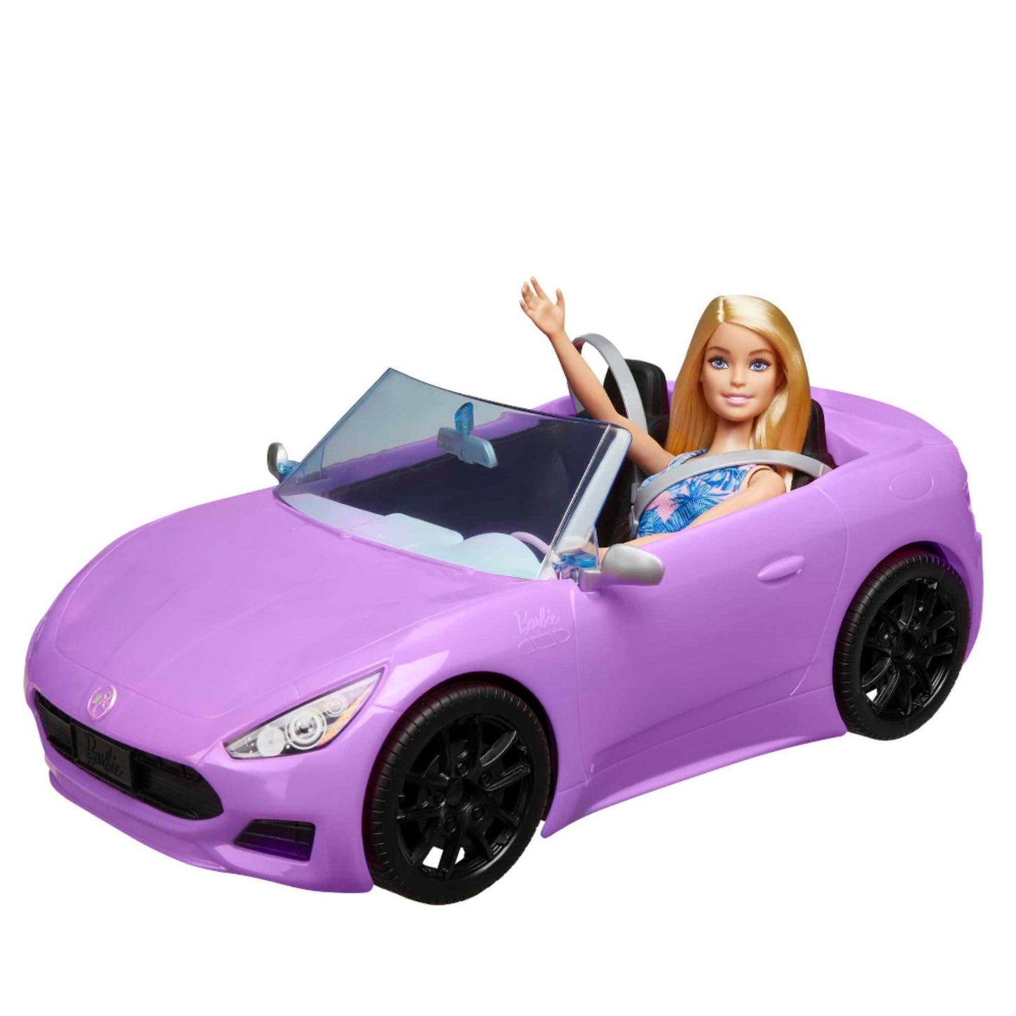BARBIE CONVERTIBLE MORADO C/MUNECA