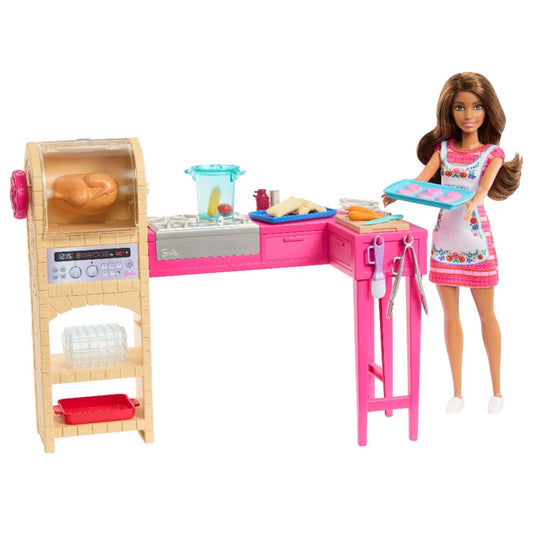 BARBIE TERESA SET COCINANDO