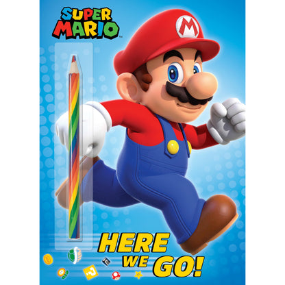 LIBRO ACTIVIDAD SUPER MARIO HERE WE GO
