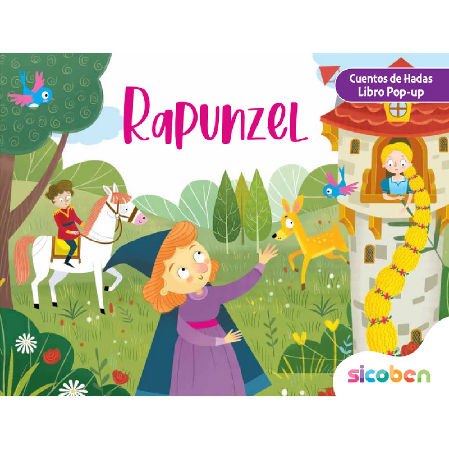 LIBRO LECTURA INFANTIL CON POP UP